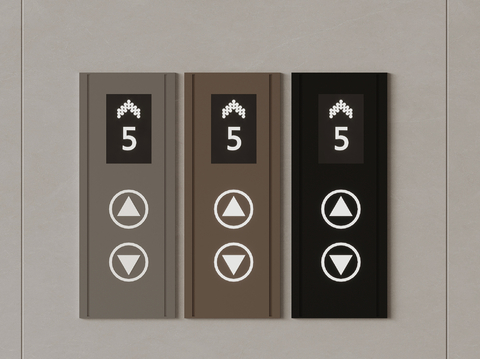 Elevator Key Button Panel Guide Plate