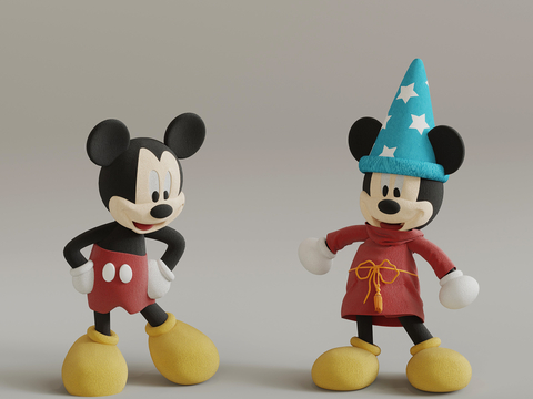 Modern Doll Mickey Mouse Doll