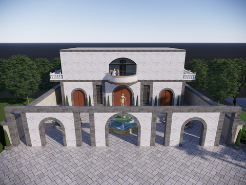 Mediterranean Villa Self-built Villa