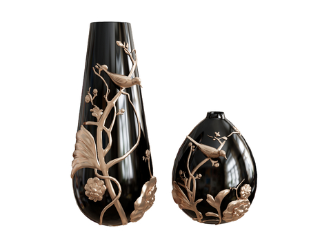 Vase Ornaments Container