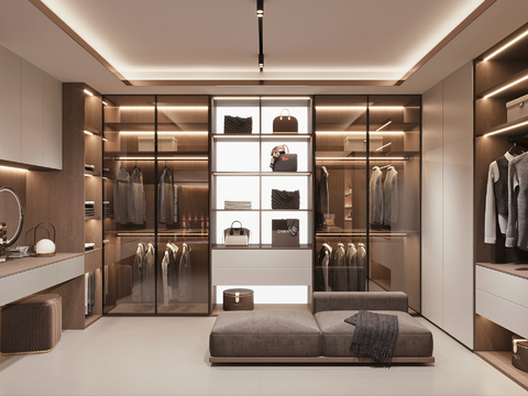 Modern Cloakroom