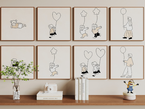 Modern Children's Hanging Paintings