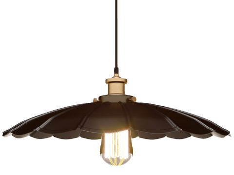 Industrial wind metal chandelier