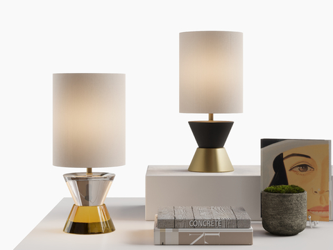 Affordable Luxury Style Table Lamp Glass Table Lamp