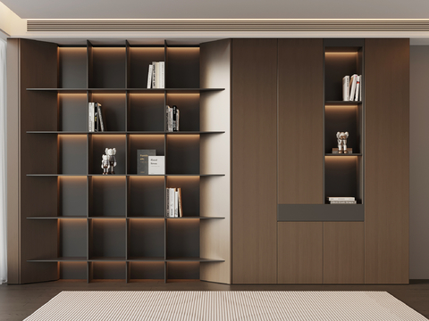 Italian Minimalist Bookcase