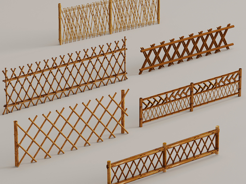 New Chinese Guardrail Fence Railing Wooden Fence