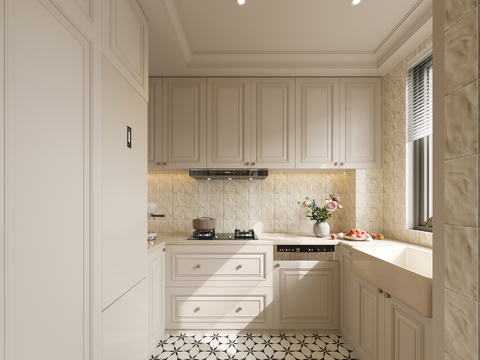 French Kitchen Cabinets