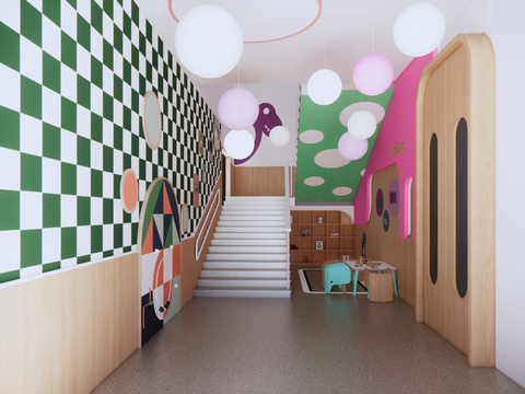 Kindergarten Staircase