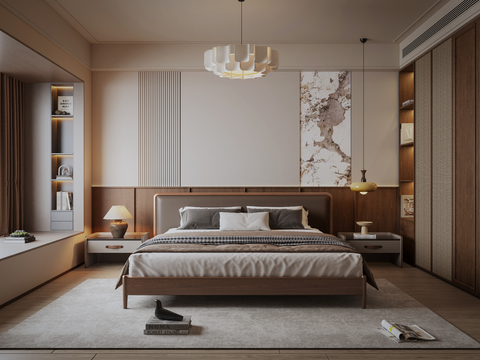 Middle Style Master Bedroom