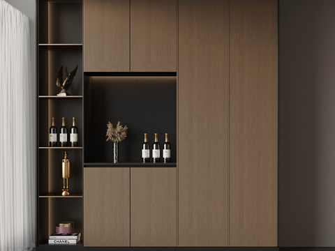 Italian Minimalist Wine Cabinet