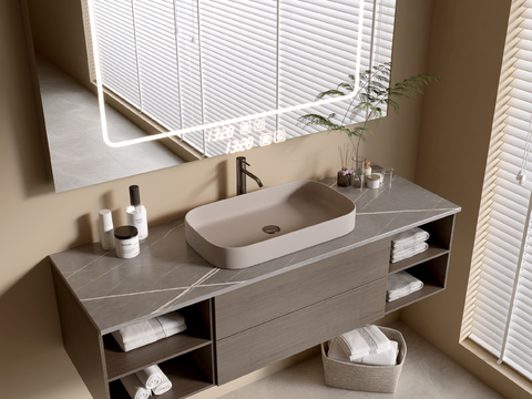 Modern Bathroom Cabinet Bathroom Basin