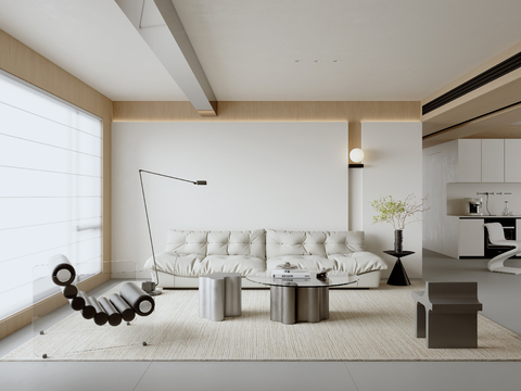 Modern Minimalist Living Room