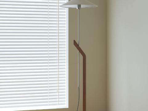 Middle style floor lamp