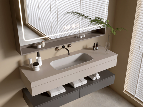 Modern Bathroom Cabinet Bathroom Basin