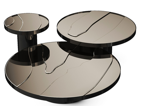 Cattelan modern round coffee table