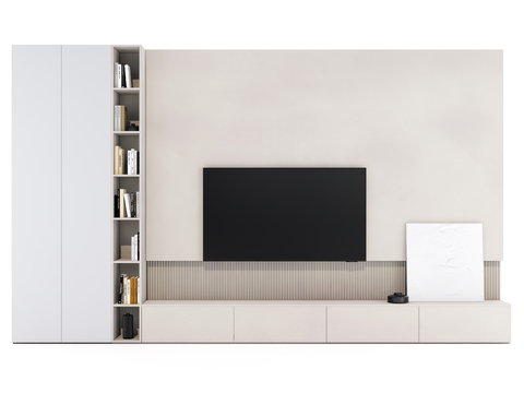 TV Wall cabinet integrated