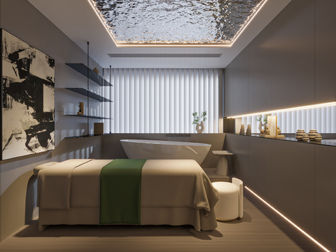 Modern beauty salon SPA rooms