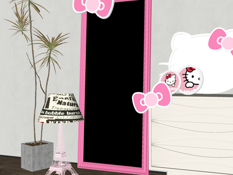 Modern Mirror Full-body Mirror Cosmetic Mirror