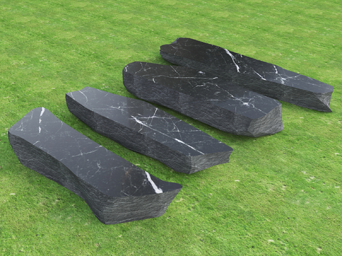 Landscape Stone Mirror Block Stone