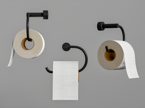 Toilet Paper Hardware Toilet Paper Hook Tissue Hanging Rod