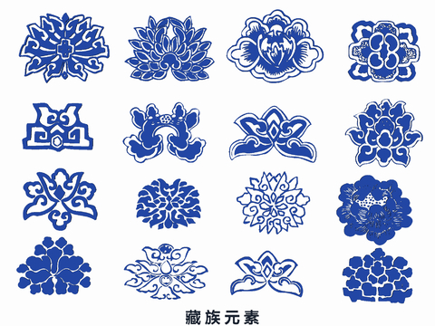 Tibetan Pattern Traditional Pattern Wall Decorations