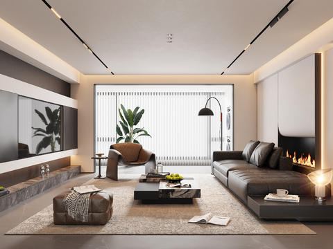 Italian Affordable Luxury Style Living Room