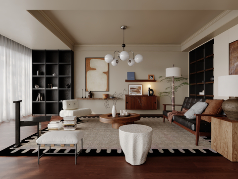 Middle Style Living Room