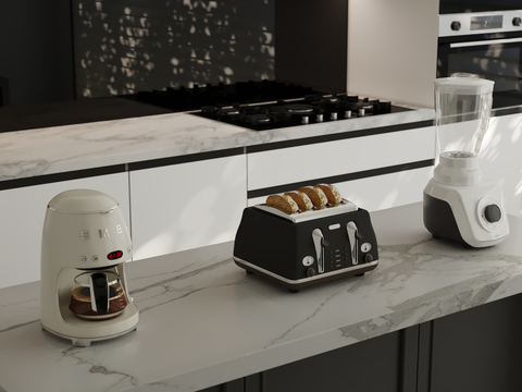 Kitchen appliances Coffee machine Bread machine