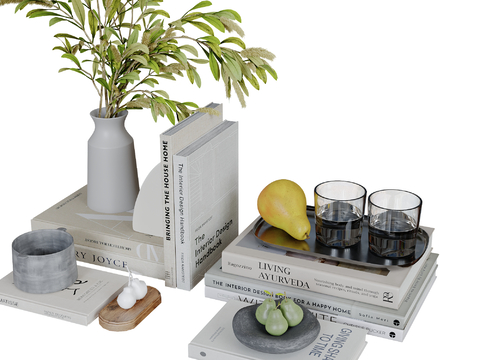 Desktop Ornaments Potted Pear Book Cup