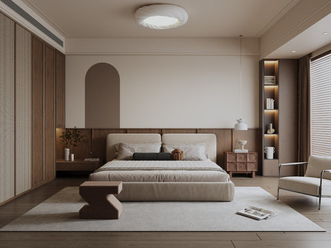 Middle Style Master Bedroom