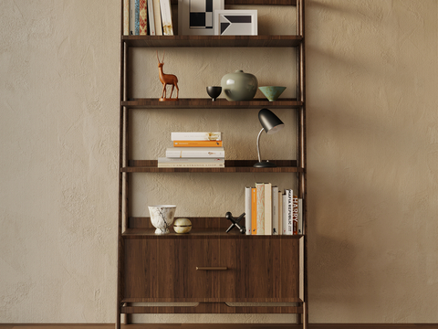 Middle Style Bookcase Bookshelf