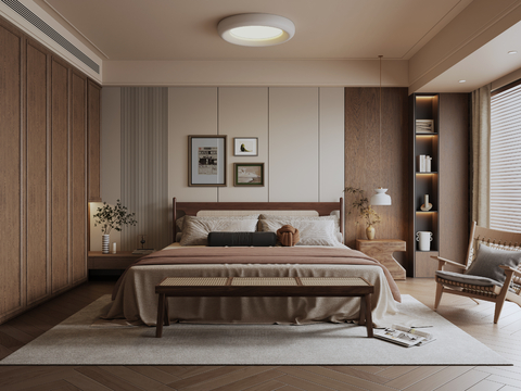 Middle Style Master Bedroom