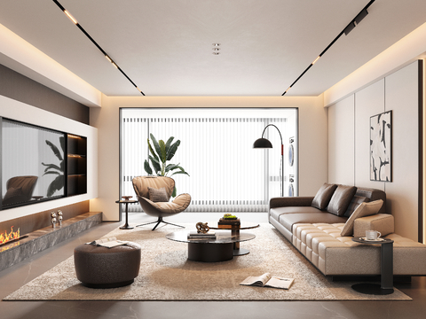 Italian Affordable Luxury Style Living Room