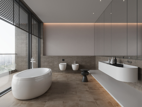 Modern Toilet Bathroom