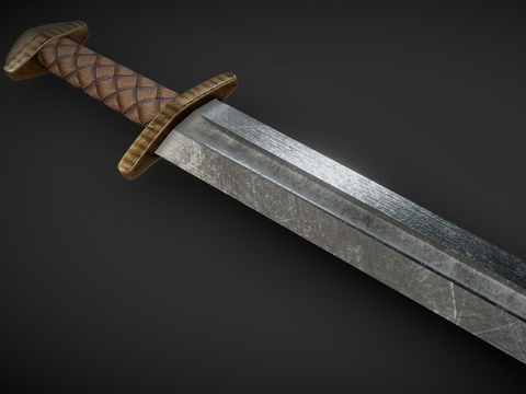 Viking sword Longjian hilt