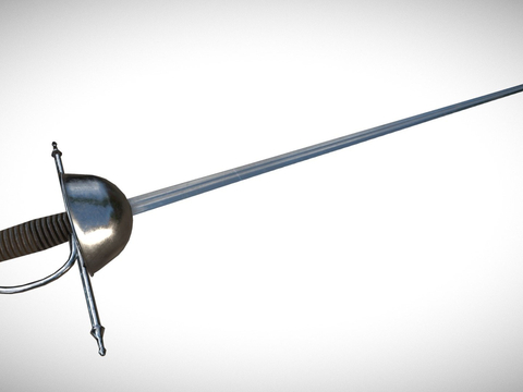 Cup Handle Stabbed Sword Long Sword Sword