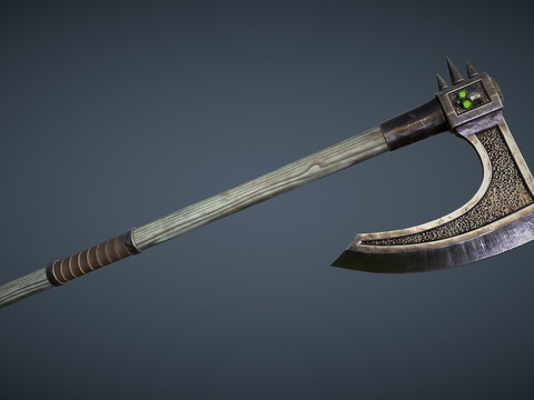 Undead Axe Science Fiction Weapon Cold Weapon