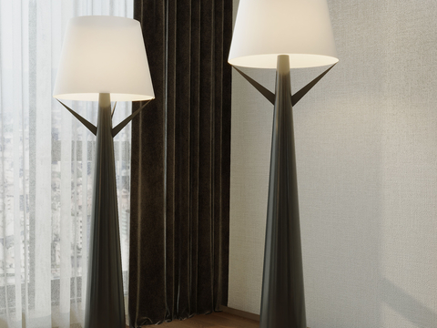 Modern retro creative floor lamp