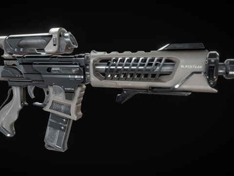 Science Fiction Assault Rifle Firearms