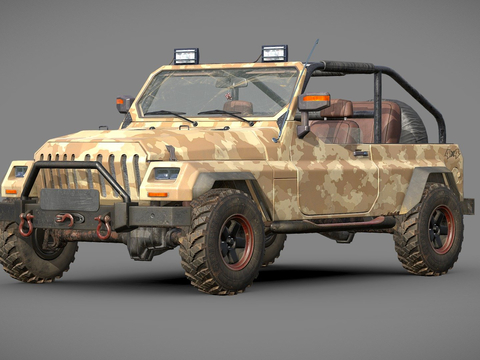 Army SUV 4x 4 Car Jeep