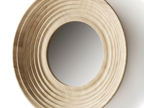 West Elm round mirror decorative mirror wall mirror