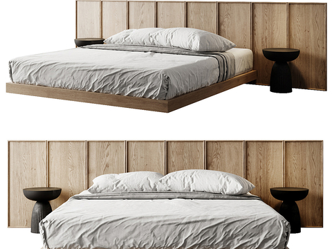 Silent double bed