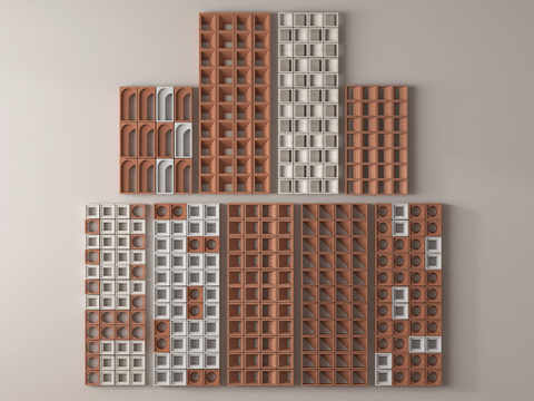 Silent cement brick partition