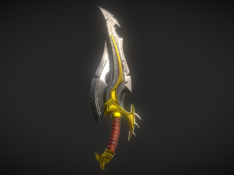 Dagger Curve Anime Weapon