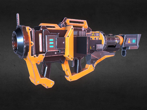 Sci-fi rocket launcher