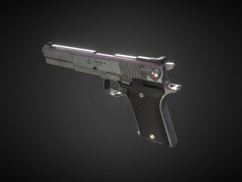 automatic pistol