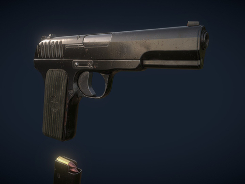 Russian Tokarev pistol