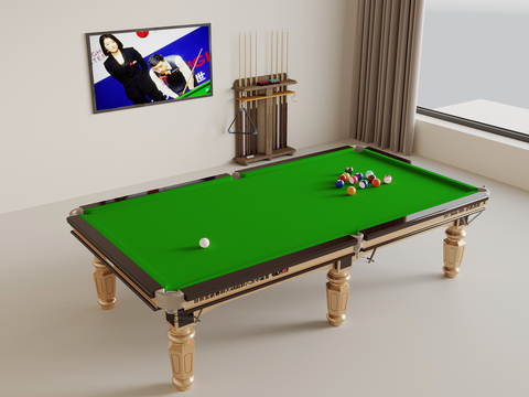 Modern billiard table