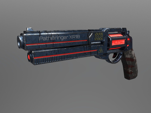 science fiction revolver