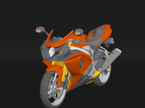 Modern Motorcycle